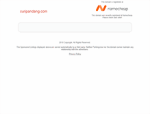 Tablet Screenshot of curipandang.com